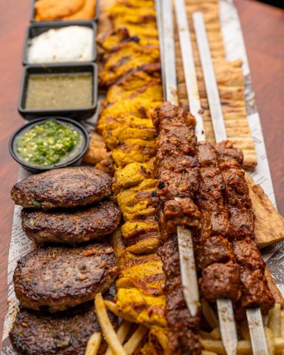BBQ Platter for Three - Kebabs Near Me Norwest