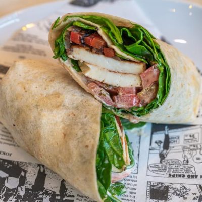 Haloumi Wrap - Lunch Delivery Hills District