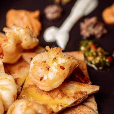 Chilli, Garlic, Giner Prawns - Seafood Food Places Norwest